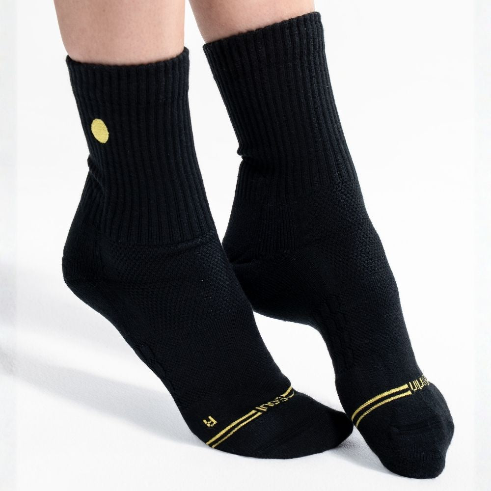 Anti-Blasen Socken Schwarz
